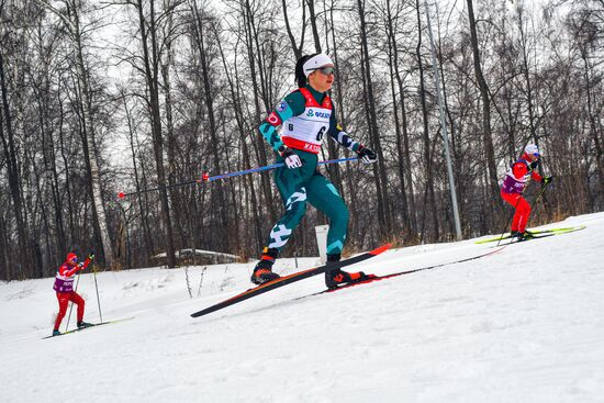 Лыжные гонки. Чемпионат России. Женщины. Свободный стиль
