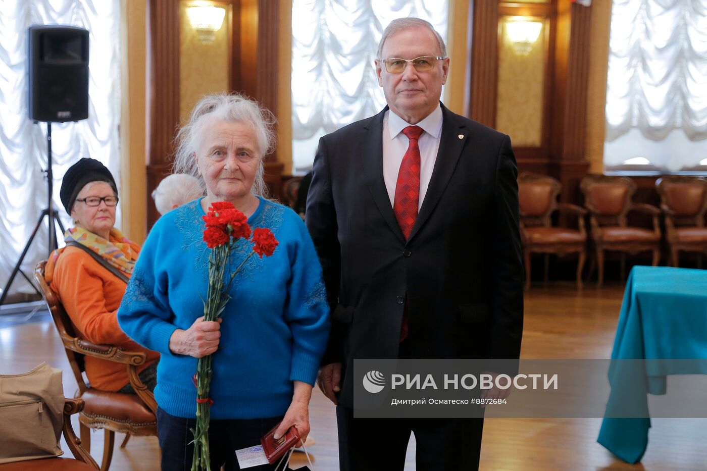 Вручение медалей ветеранам ВОВ к 80-летию Победы в Молдавии