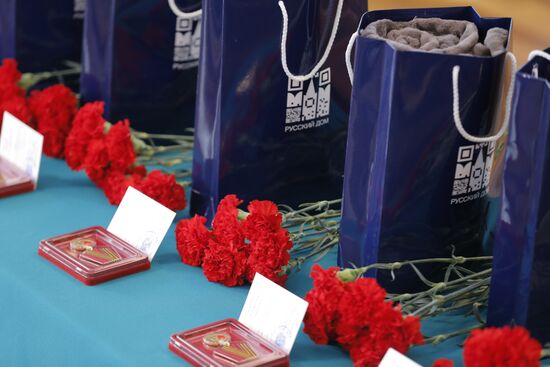 Вручение медалей ветеранам ВОВ к 80-летию Победы в Молдавии