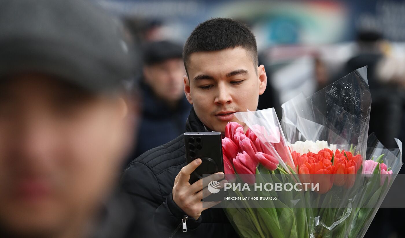 Подготовка к 8 Марта