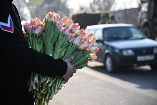 Празднование Международного женского дня 