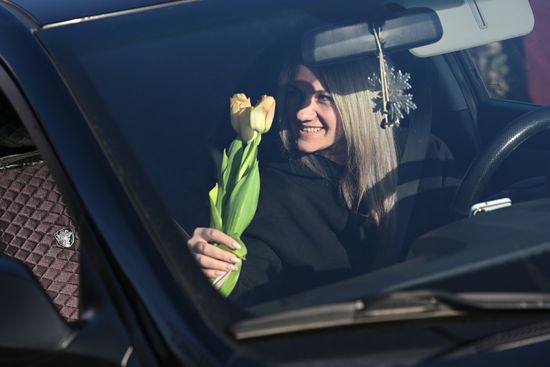 Празднование Международного женского дня 