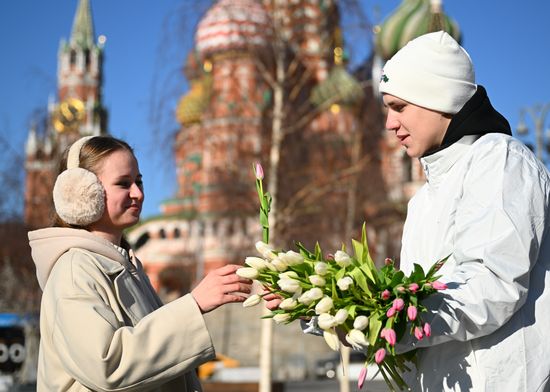 Празднование Международного женского дня 