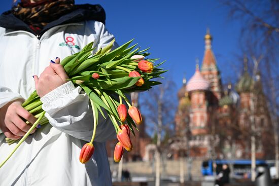 Празднование Международного женского дня 