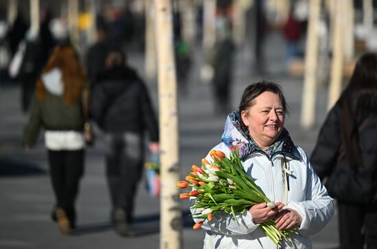 Празднование Международного женского дня 