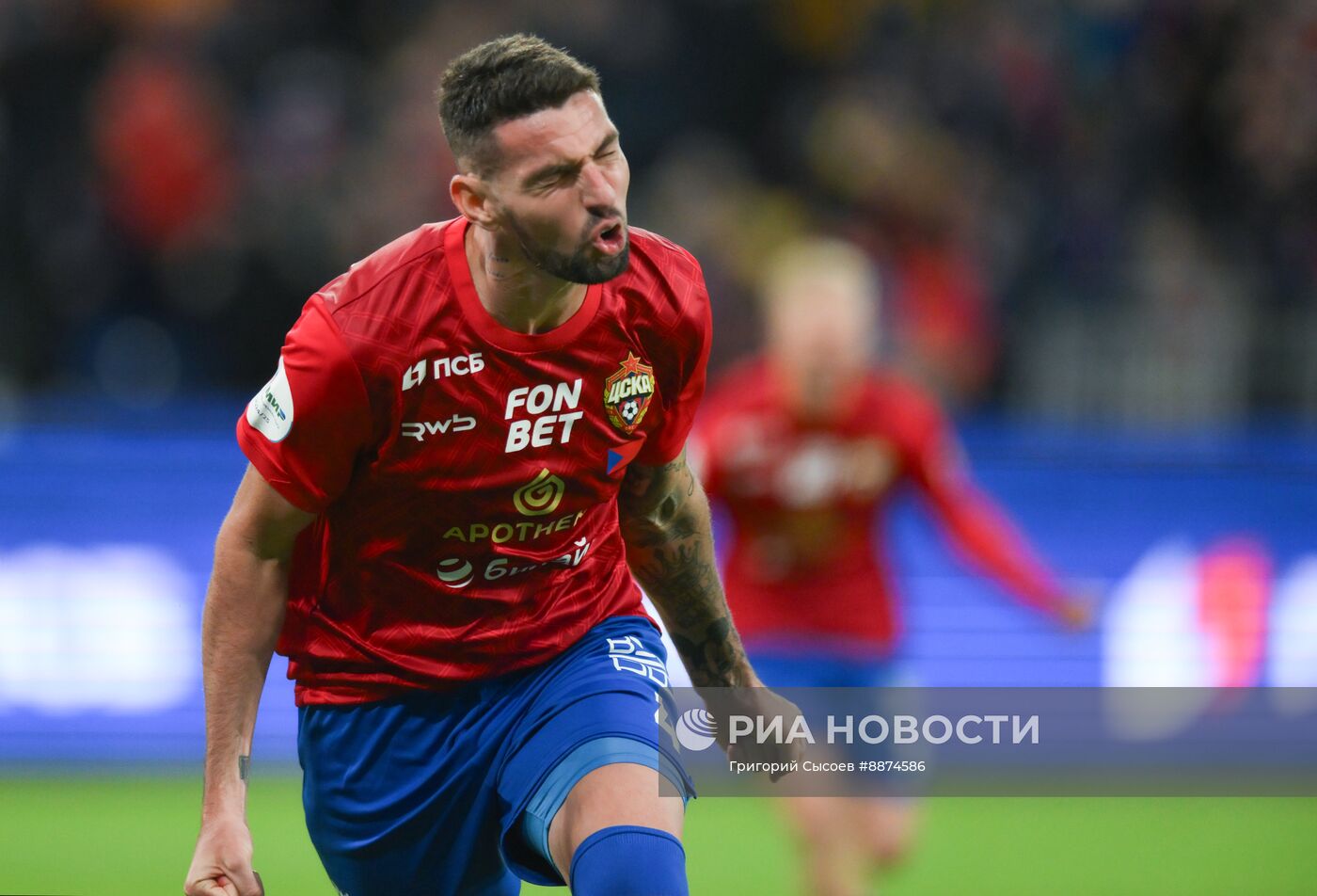 Футбол. РПЛ. Матч ЦСКА - "Химки"