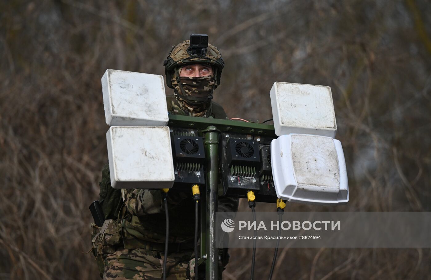 Боевая работа подразделений РЭБ группировки "Север" на Курском направлении