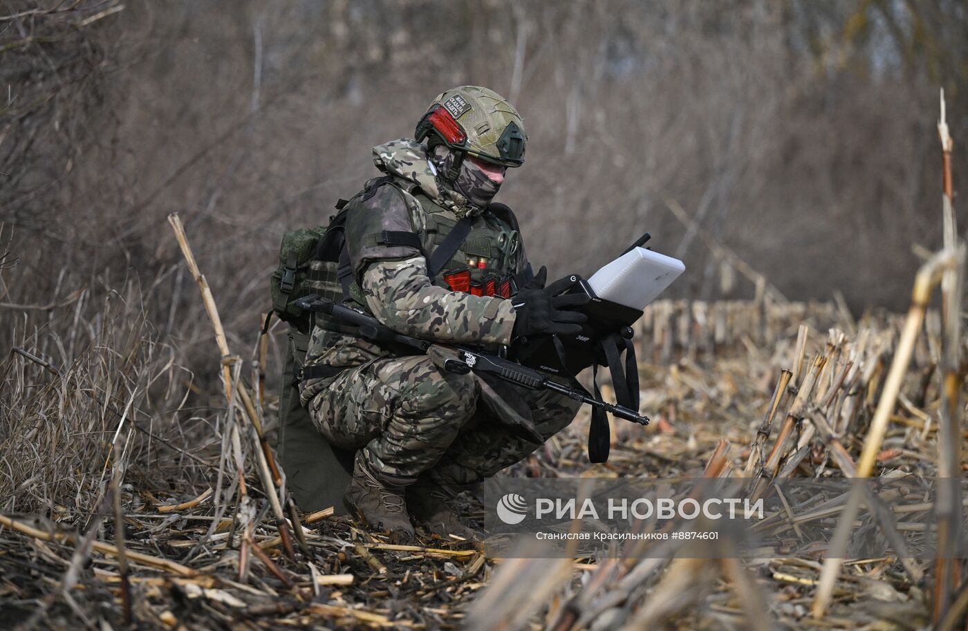 Боевая работа подразделений РЭБ группировки "Север" на Курском направлении