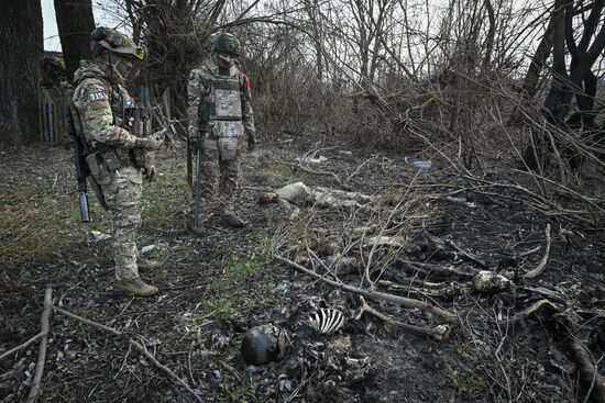 Боевая работа подразделений РЭБ группировки "Север" на Курском направлении
