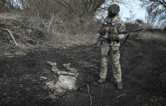 Боевая работа подразделений РЭБ группировки "Север" на Курском направлении