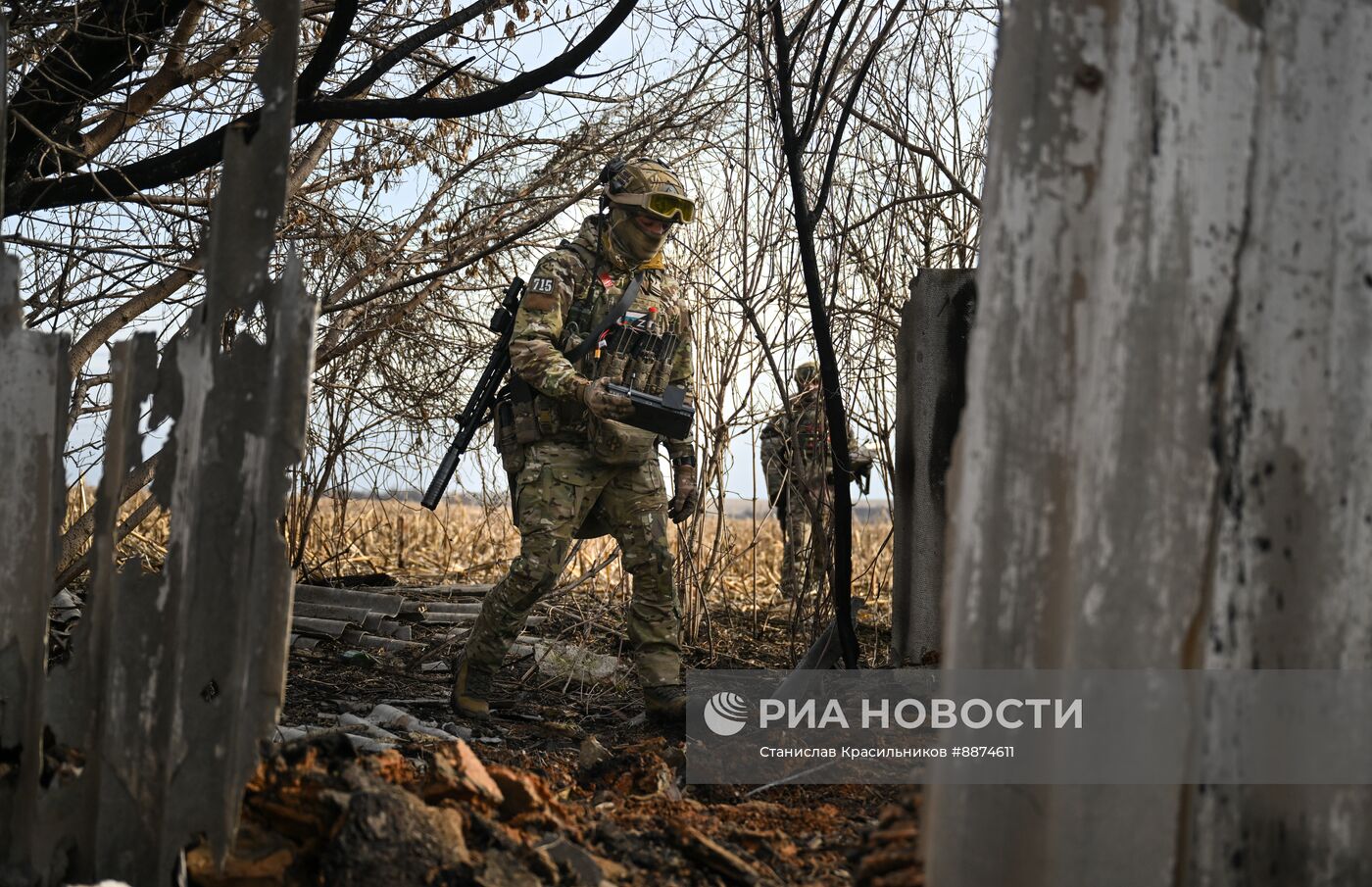 Боевая работа подразделений РЭБ группировки "Север" на Курском направлении