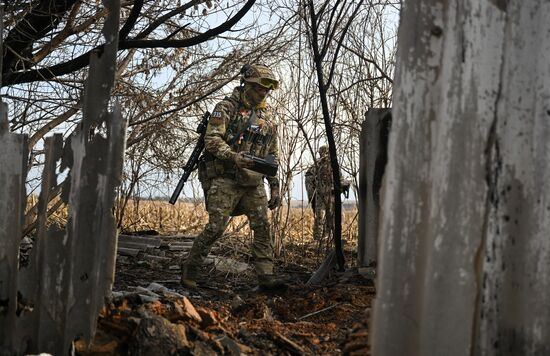 Боевая работа подразделений РЭБ группировки "Север" на Курском направлении