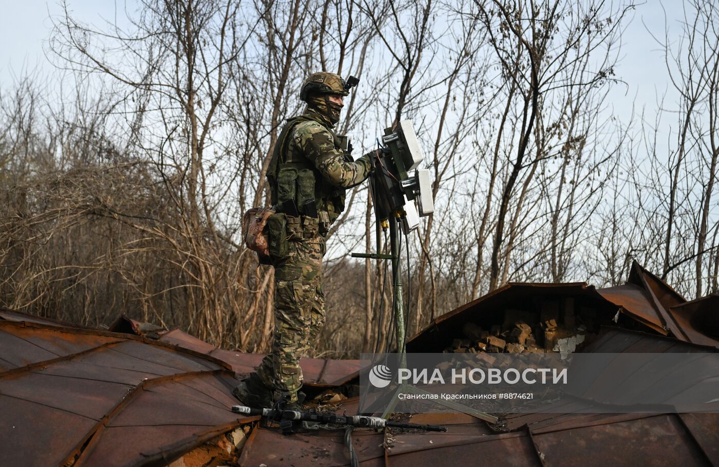 Боевая работа подразделений РЭБ группировки "Север" на Курском направлении