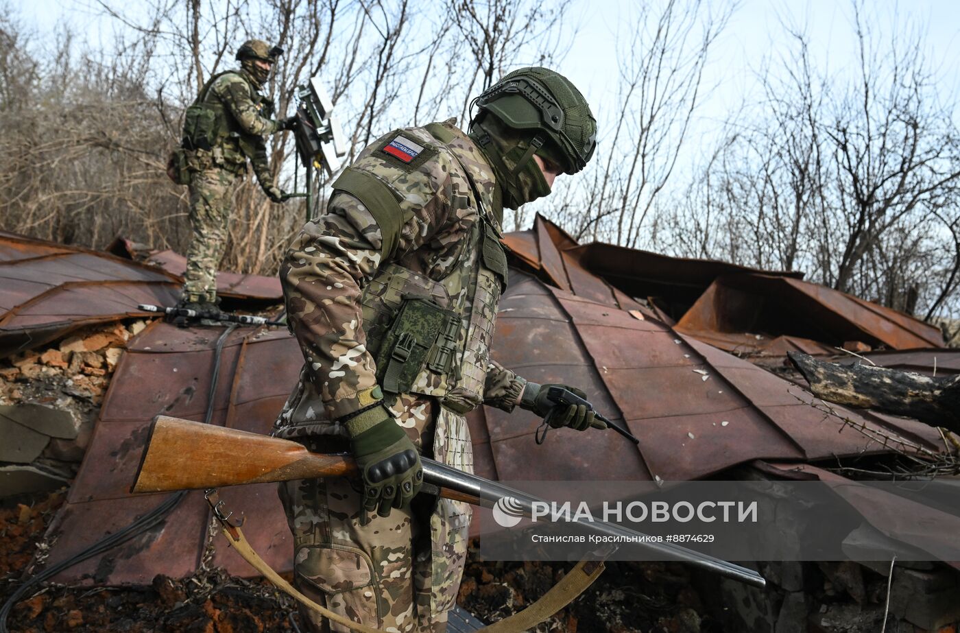 Боевая работа подразделений РЭБ группировки "Север" на Курском направлении