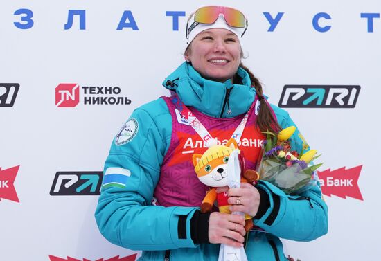 Биатлон. Кубок России. Финал. Женщины. Масс-cтарт