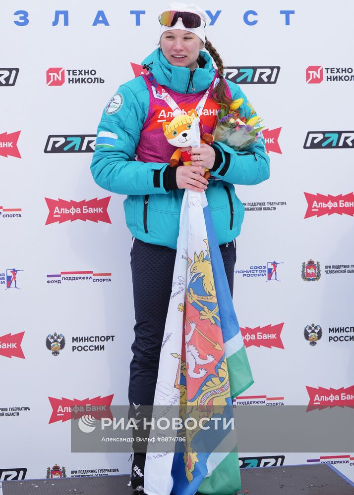 Биатлон. Кубок России. Финал. Женщины. Масс-cтарт