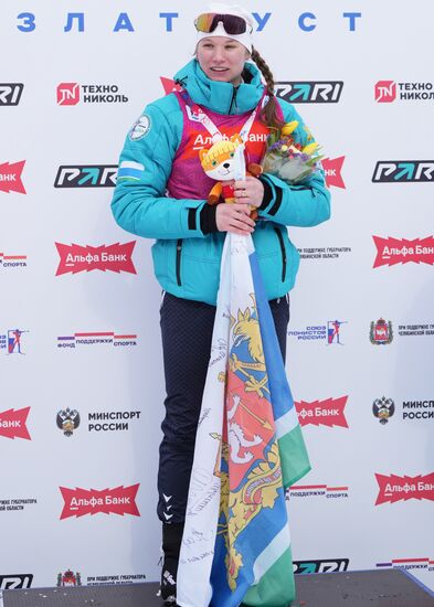 Биатлон. Кубок России. Финал. Женщины. Масс-cтарт