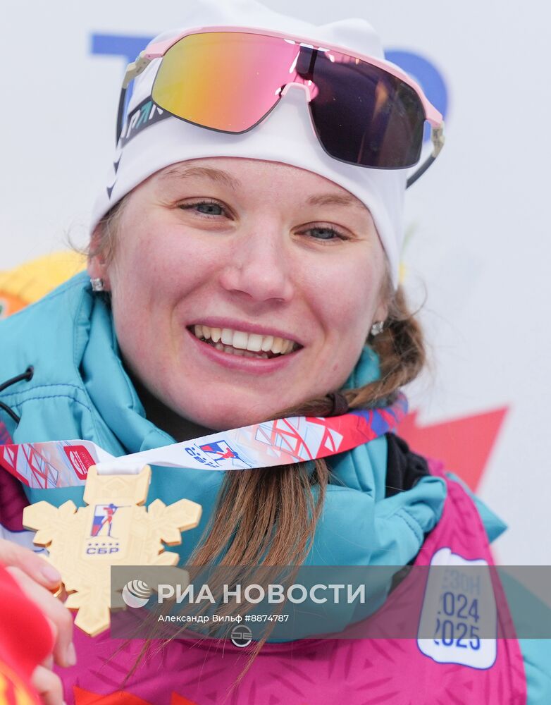 Биатлон. Кубок России. Финал. Женщины. Масс-cтарт