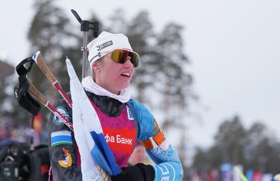 Биатлон. Кубок России. Финал. Женщины. Масс-cтарт