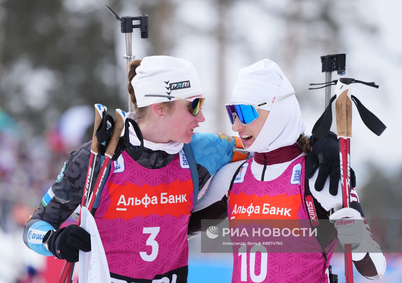 Биатлон. Кубок России. Финал. Женщины. Масс-cтарт