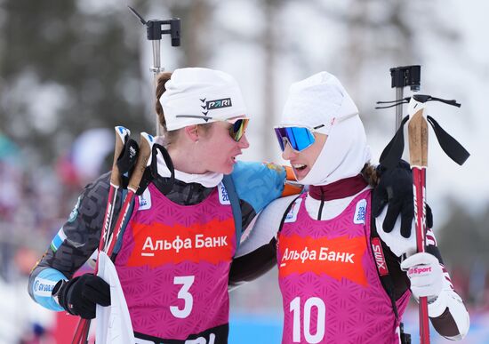 Биатлон. Кубок России. Финал. Женщины. Масс-cтарт