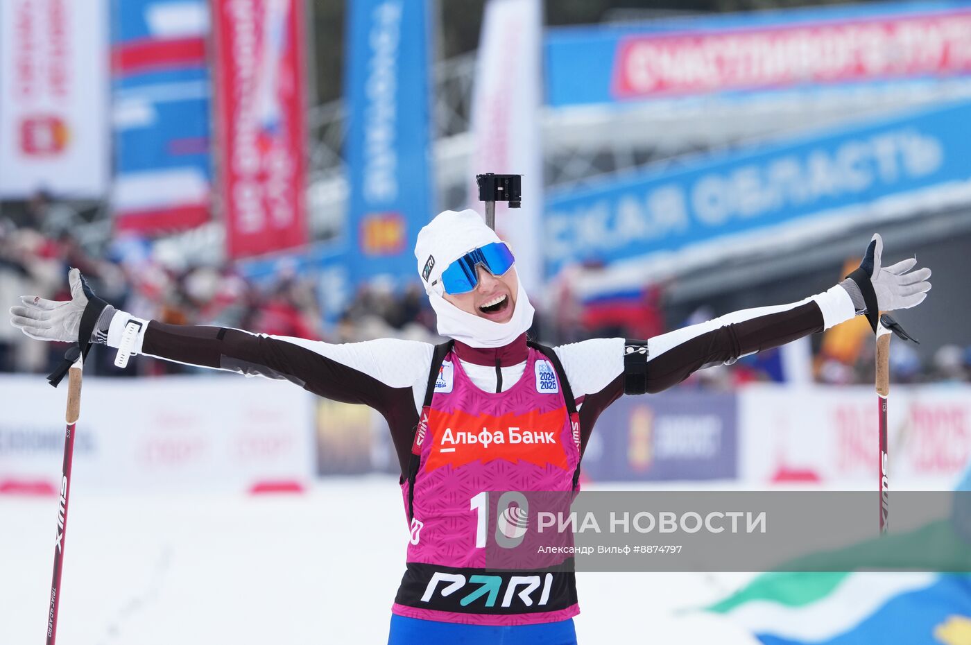 Биатлон. Кубок России. Финал. Женщины. Масс-cтарт