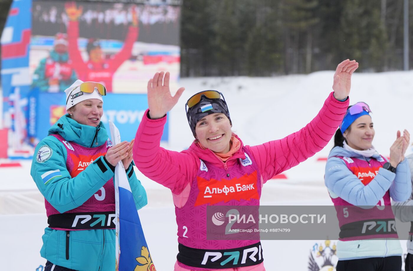 Биатлон. Кубок России. Финал. Женщины. Масс-cтарт