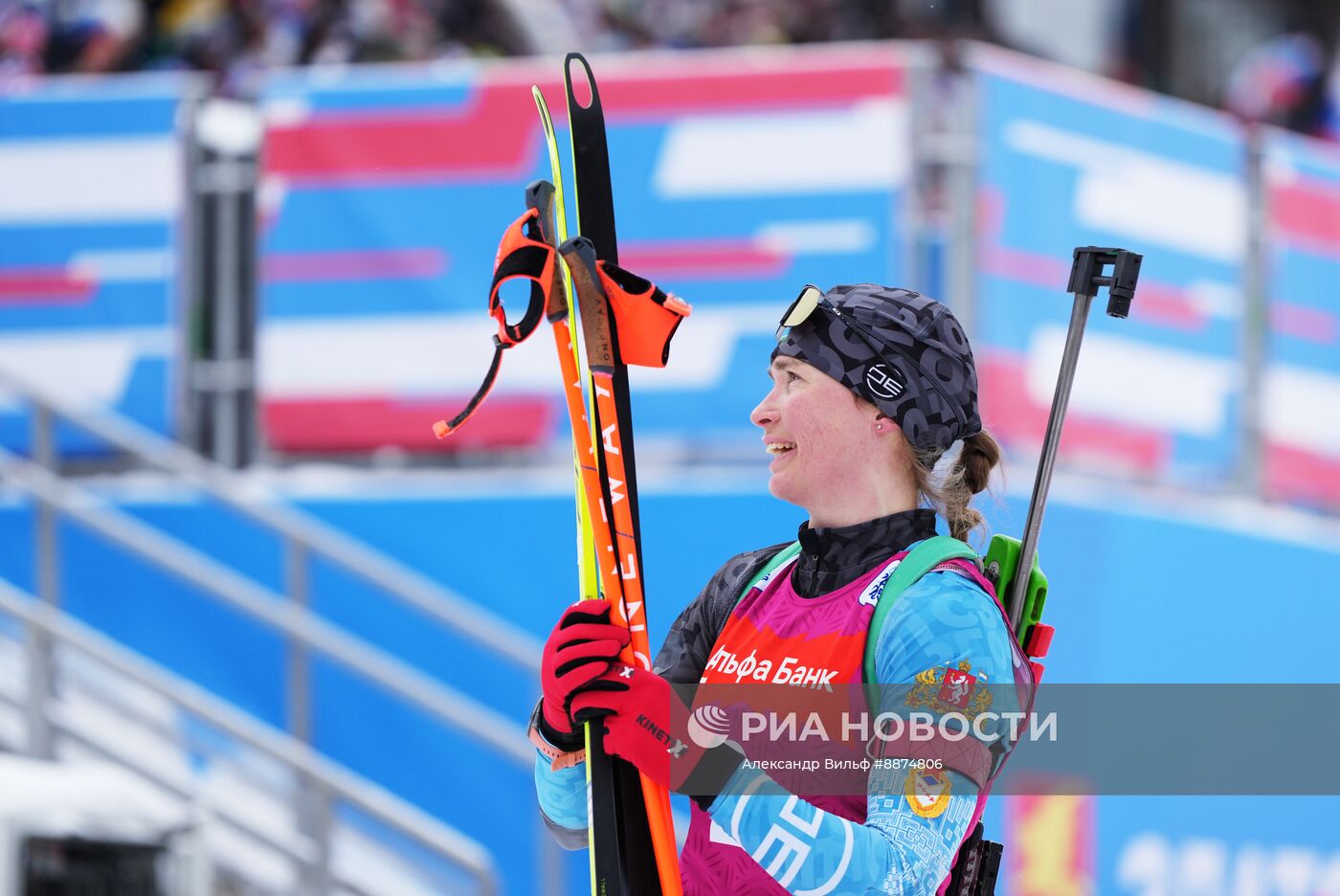 Биатлон. Кубок России. Финал. Женщины. Масс-cтарт