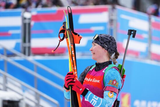 Биатлон. Кубок России. Финал. Женщины. Масс-cтарт