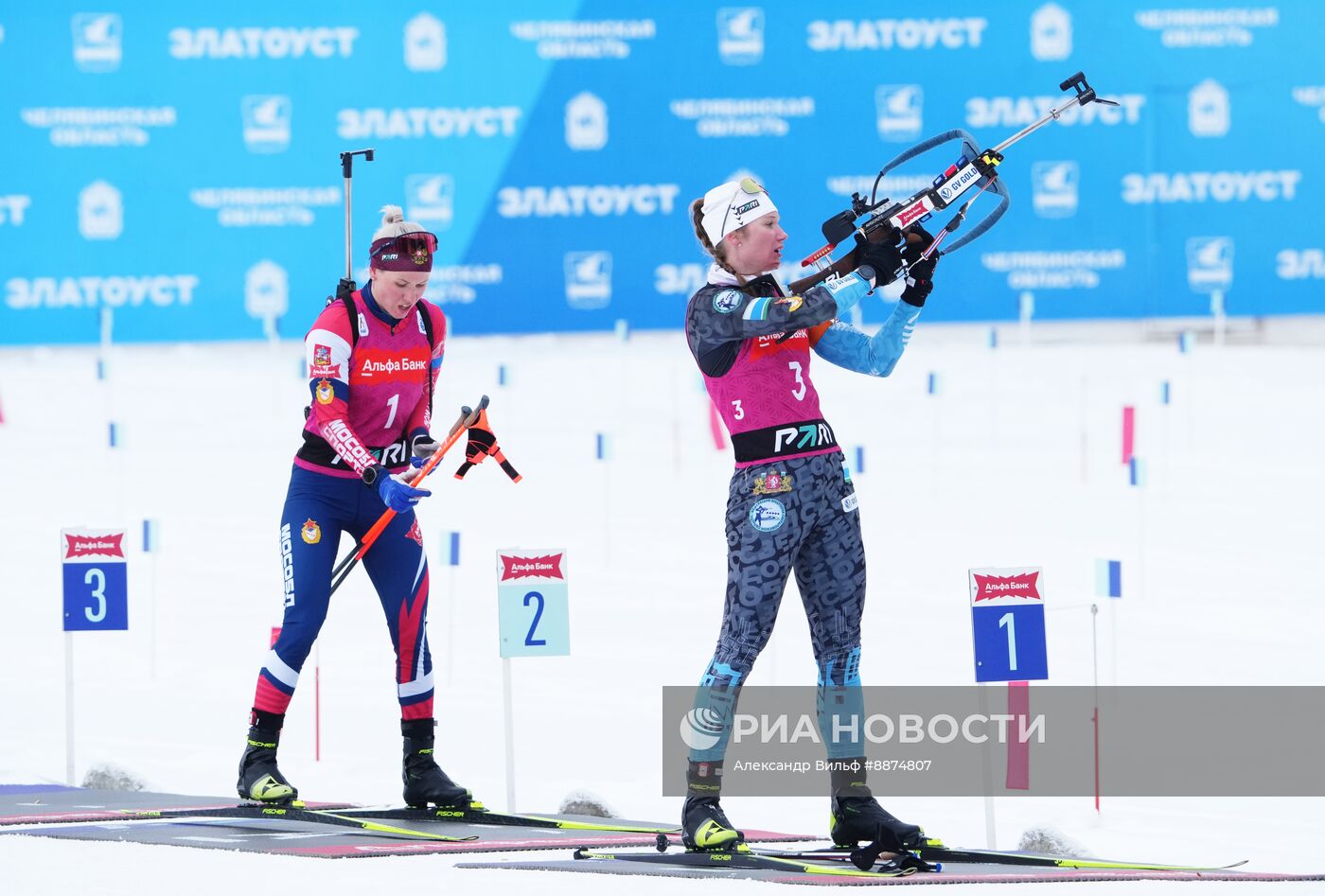 Биатлон. Кубок России. Финал. Женщины. Масс-cтарт