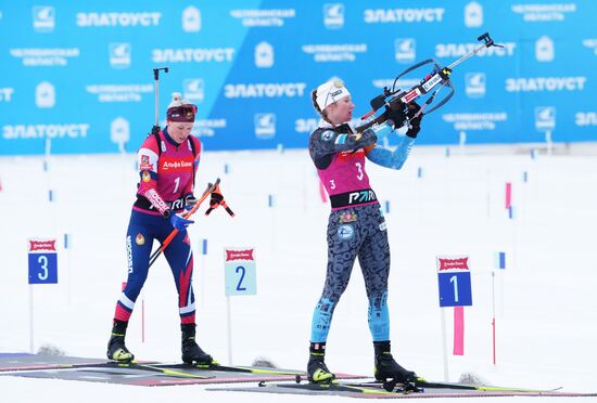 Биатлон. Кубок России. Финал. Женщины. Масс-cтарт