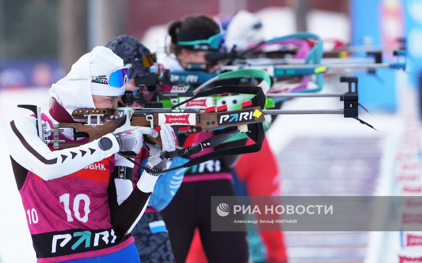 Биатлон. Кубок России. Финал. Женщины. Масс-cтарт