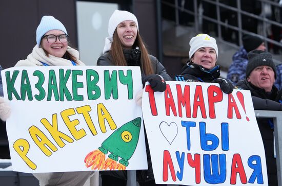 Биатлон. Кубок России. Финал. Женщины. Масс-cтарт