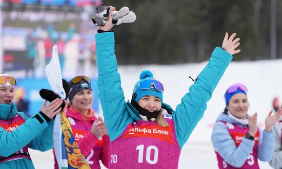 Биатлон. Кубок России. Финал. Женщины. Масс-cтарт