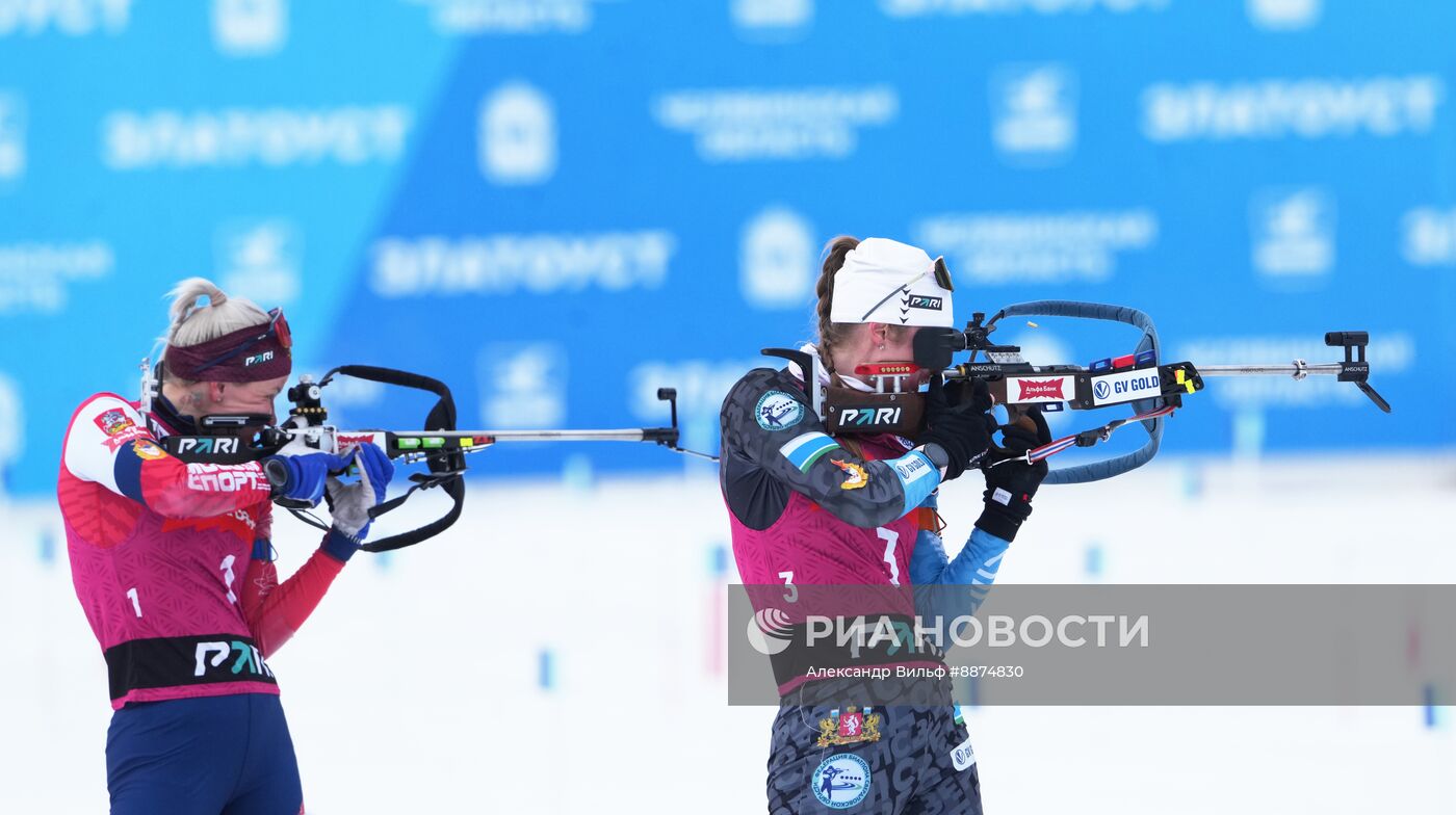 Биатлон. Кубок России. Финал. Женщины. Масс-cтарт