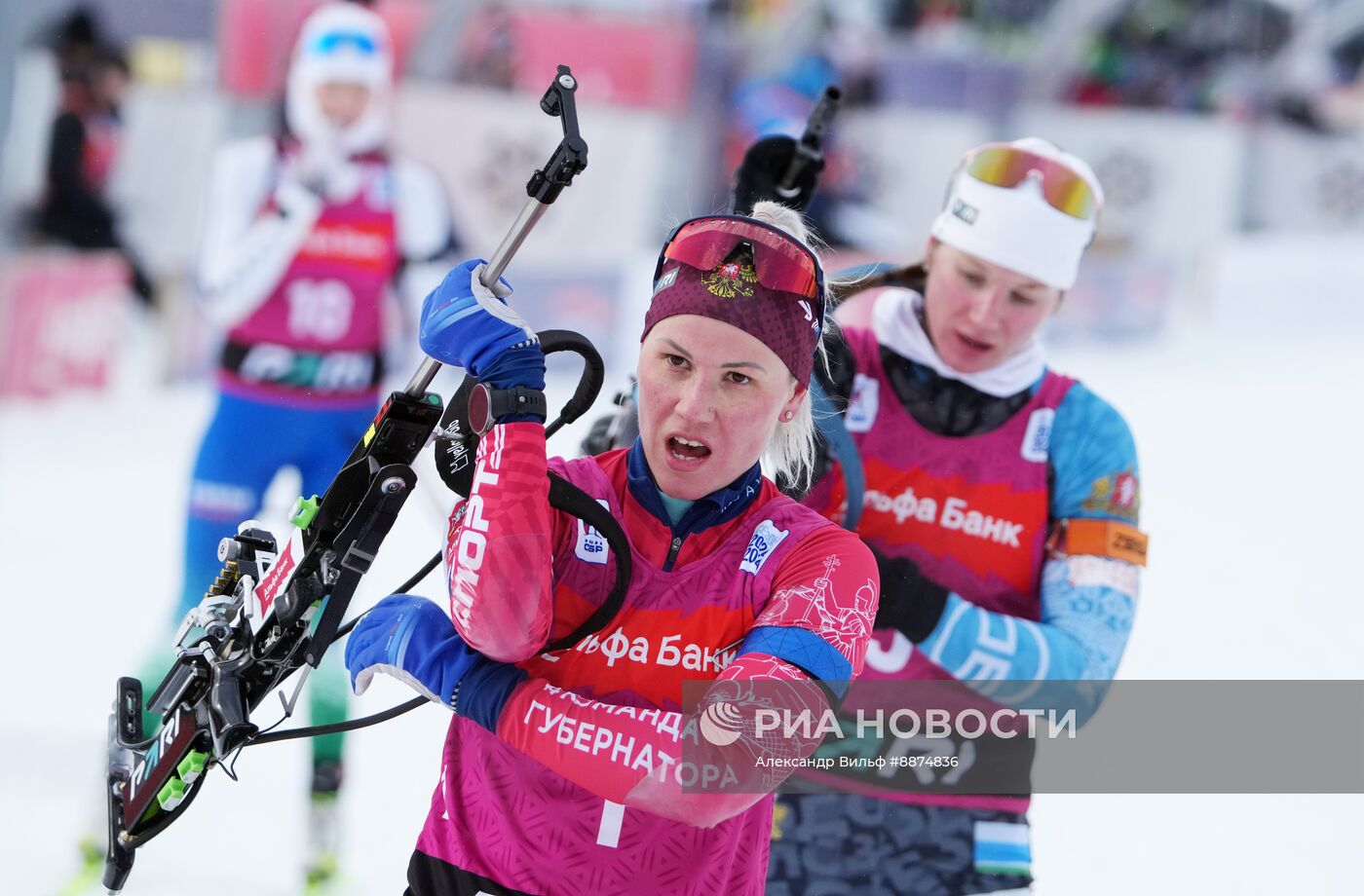 Биатлон. Кубок России. Финал. Женщины. Масс-cтарт