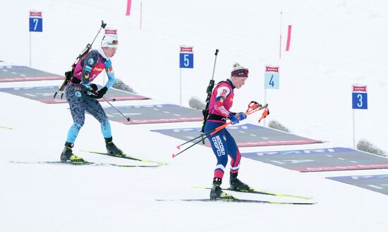 Биатлон. Кубок России. Финал. Женщины. Масс-cтарт