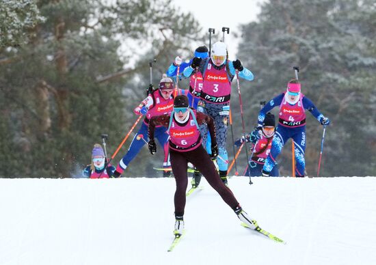 Биатлон. Кубок России. Финал. Женщины. Масс-cтарт