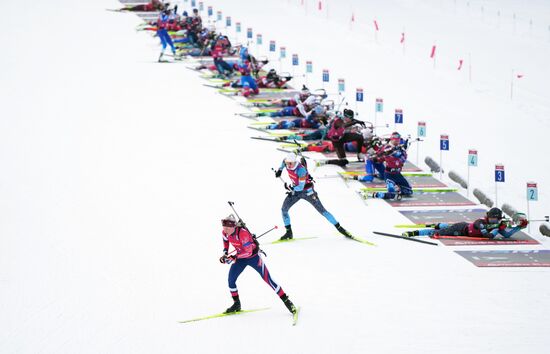 Биатлон. Кубок России. Финал. Женщины. Масс-cтарт