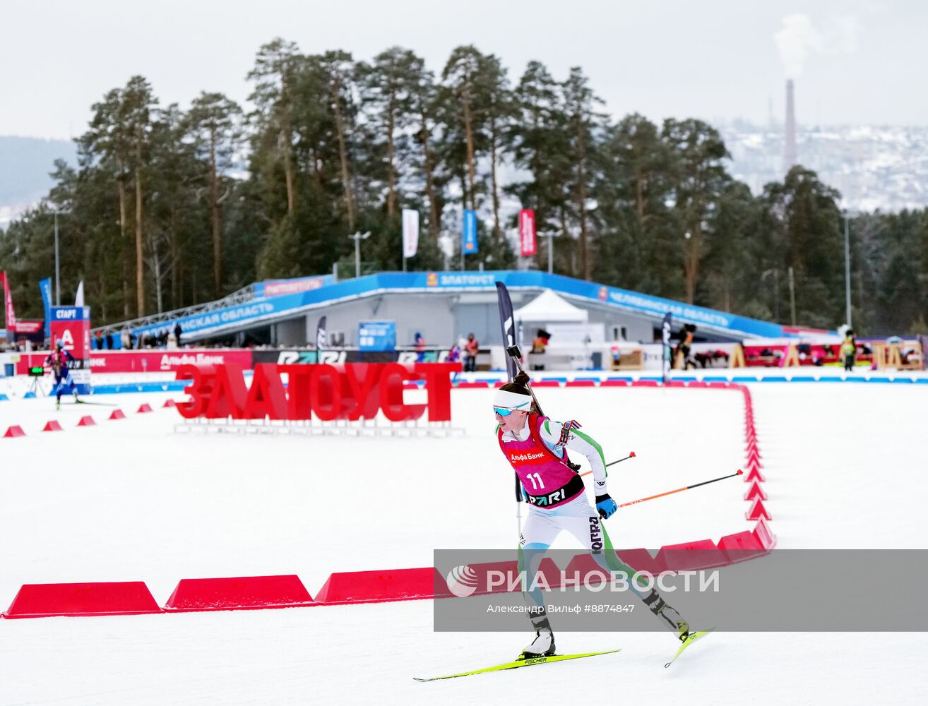 Биатлон. Кубок России. Финал. Женщины. Масс-cтарт