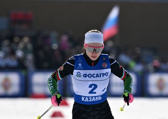 Лыжные гонки. Чемпионат России. Женщины. Эстафета