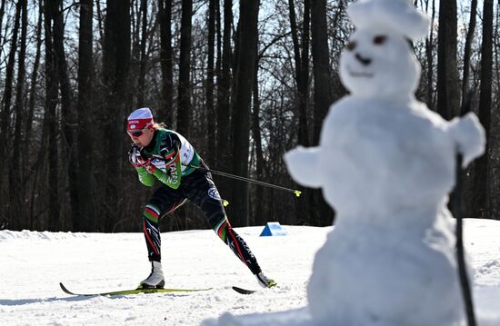 Лыжные гонки. Чемпионат России. Женщины. Эстафета