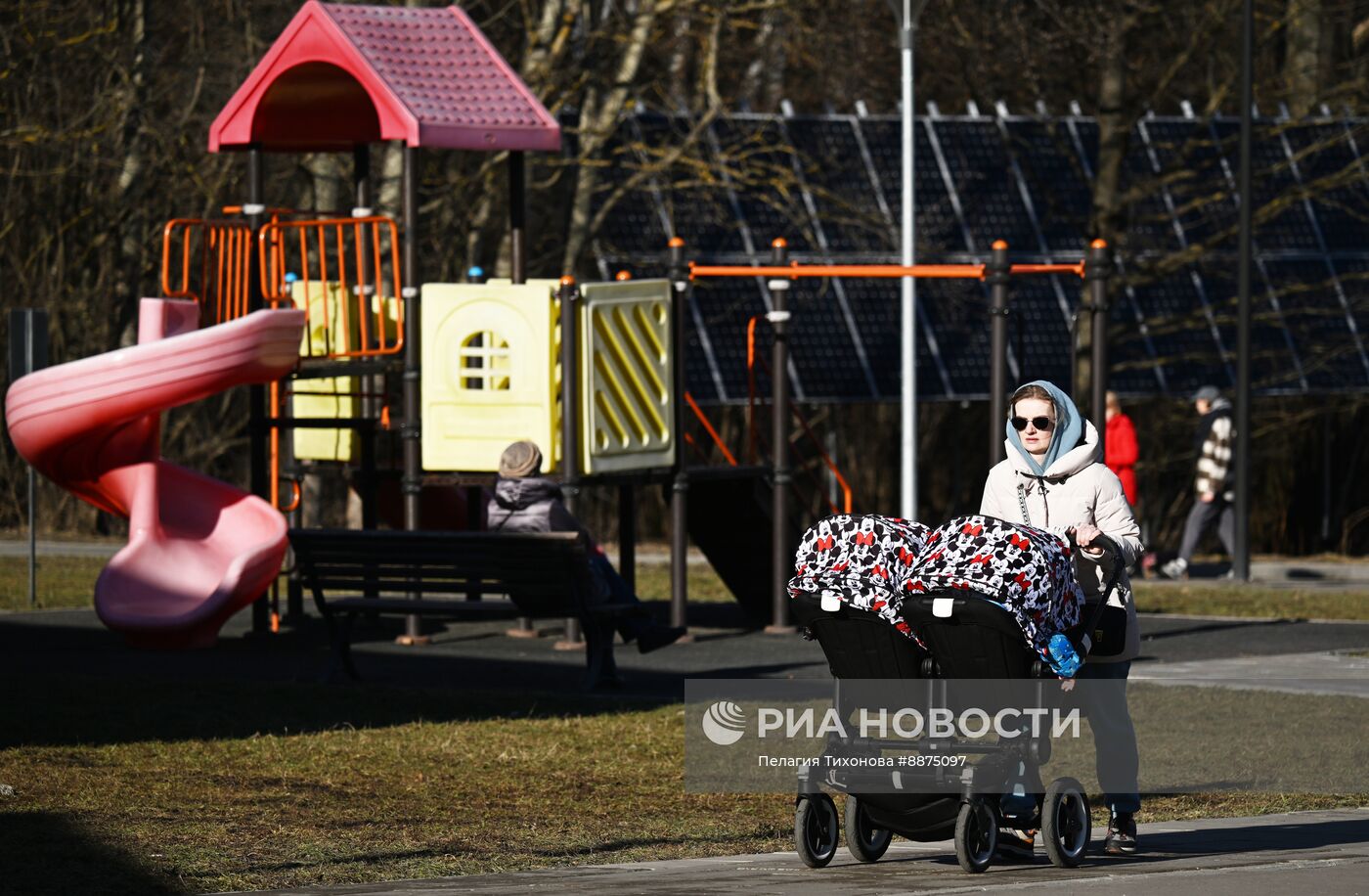 Весна в Москве