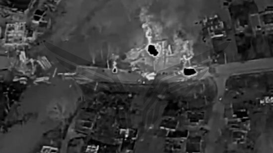 Уничтожение автомобильной колонны ВСУ в Судже