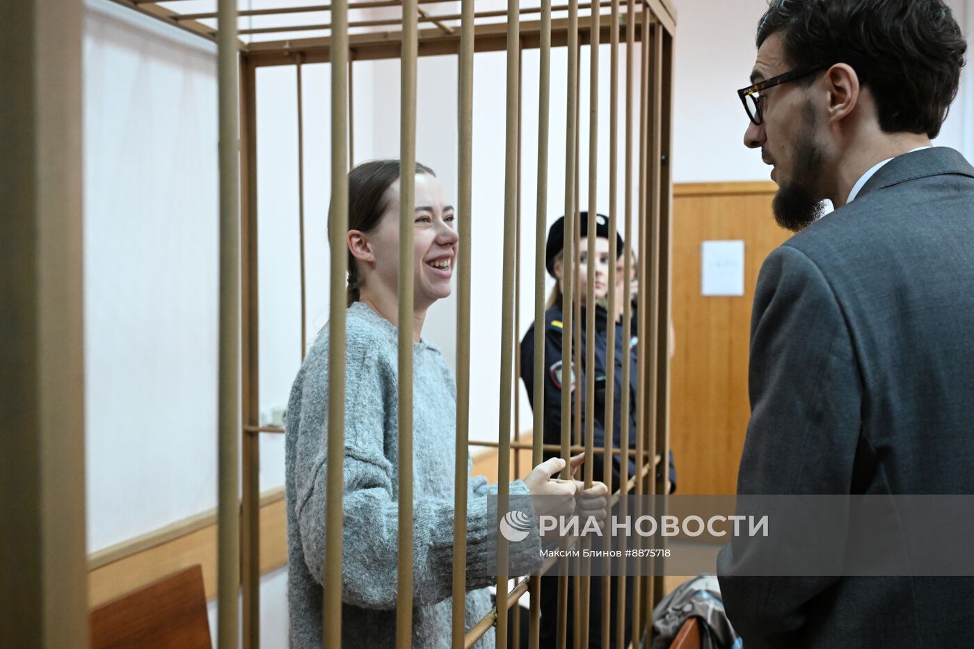 Избрание меры пресечения блогеру Александре Митрошиной