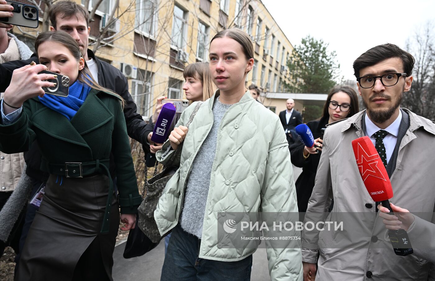 Избрание меры пресечения блогеру Александре Митрошиной