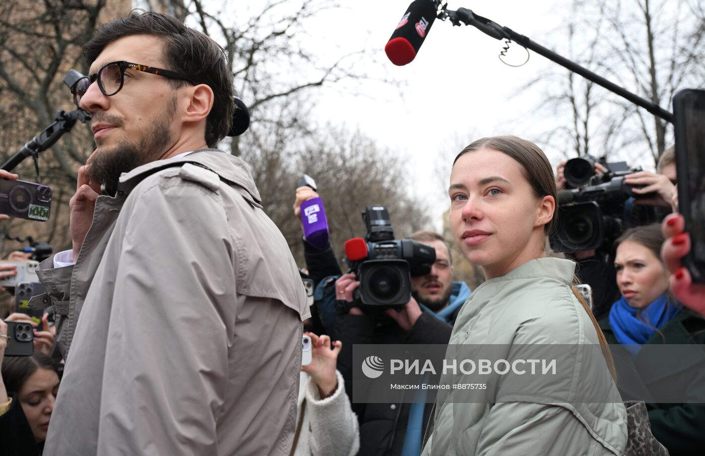 Избрание меры пресечения блогеру Александре Митрошиной