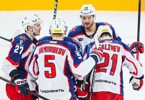 Хоккей. КХЛ. Матч "Автомобилист" - ЦСКА