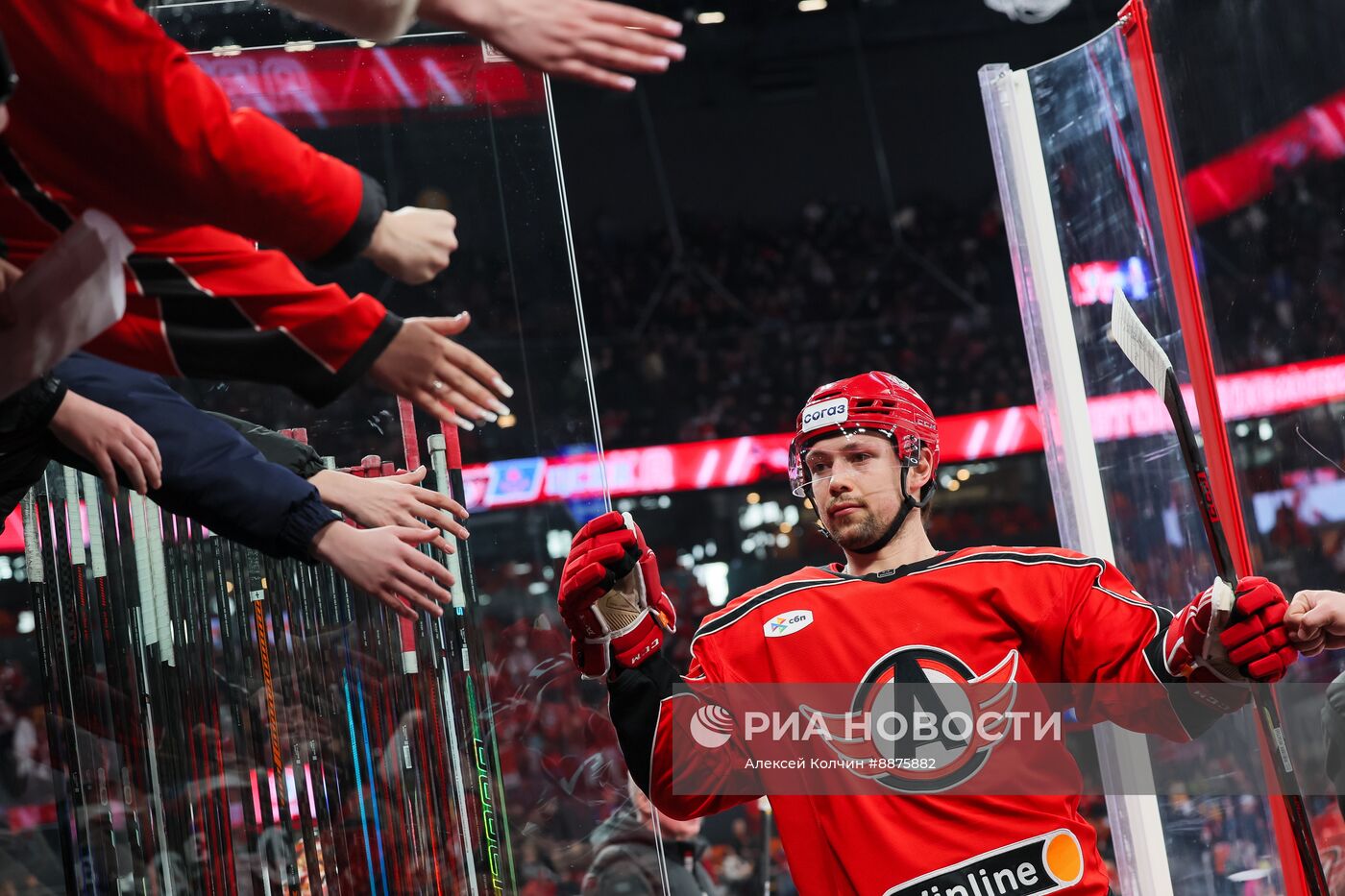 Хоккей. КХЛ. Матч "Автомобилист" - ЦСКА