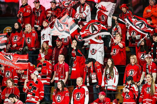 Хоккей. КХЛ. Матч "Автомобилист" - ЦСКА